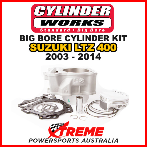 Cylinder Works For Suzuki LTZ400 2003-2014 Big Bore Cylinder Kit +4mm 41001-K01