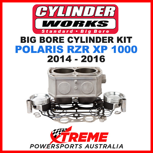 Cylinder Works Polaris RZR XP 1000 14-16 Big Bore Cylinder Kit +5mm 61003-K01