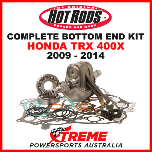 Hot Rods Honda TRX400X TRX 400X 2009-2014 Complete Bottom End Kit CBK0016