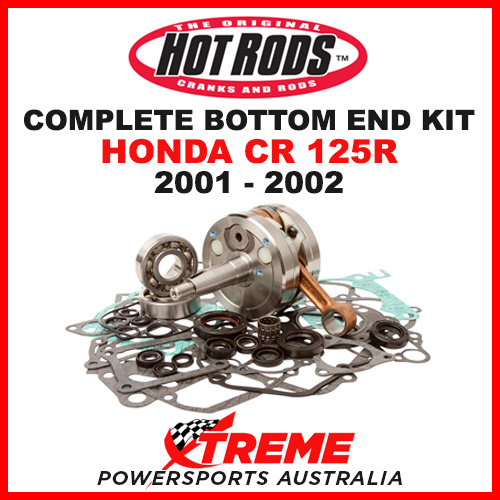 Hot Rods Honda CR125R CR 125R 2001-2002 Complete Bottom End Kit CBK0019