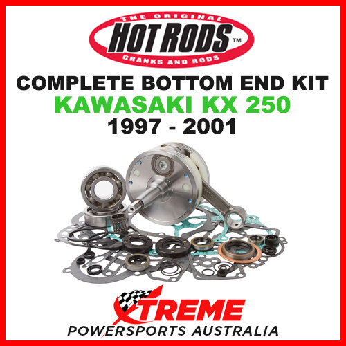 Hot Rods Kawasaki KX250 KX 250 1997-2001 Complete Bottom End Kit CBK0055