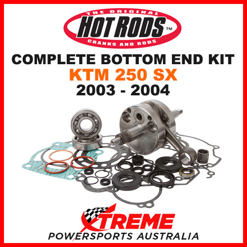 Hot Rods KTM 250SX 250 SX 2003-2004 Complete Bottom End Kit CBK0064
