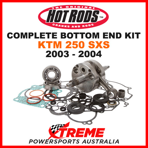 Hot Rods KTM 250SXS 250 SXS 2003-2004 Complete Bottom End Kit CBK0064
