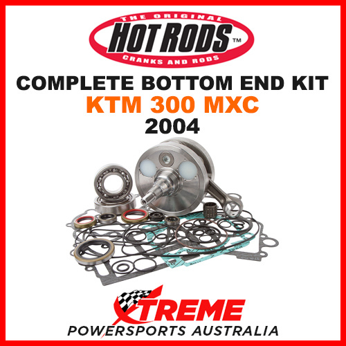 Hot Rods KTM 300MXC 300 MXC 2004 Complete Bottom End Kit CBK0068