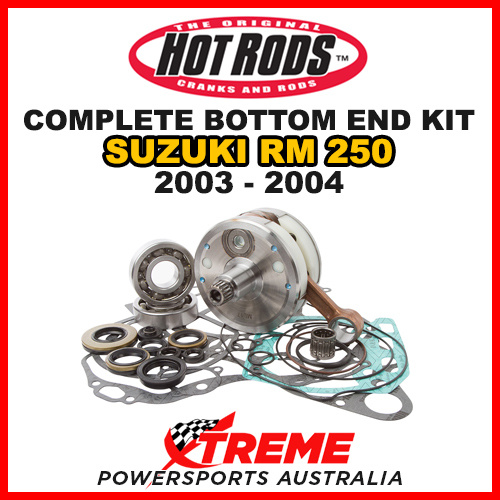 Hot Rods For Suzuki RM250 RM 250 2003-2004 Complete Bottom End Kit CBK0094