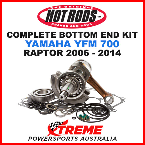 Hot Rods Yamaha Raptor 700 ATV 2006-2014 Complete Bottom End Kit CBK0114