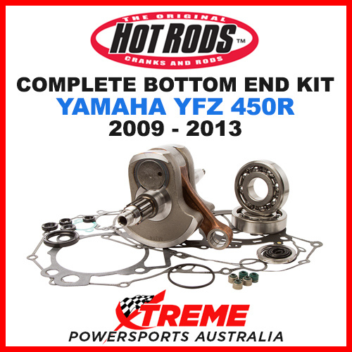 Hot Rods Yamaha YFZ450R YFZ 450R ATV 2009-2013 Complete Bottom End Kit CBK0179