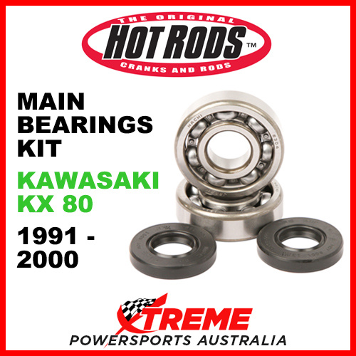 Hot Rods Kawasaki KX80 KX 80 1991-2000 Main Bearing Kit H-K004
