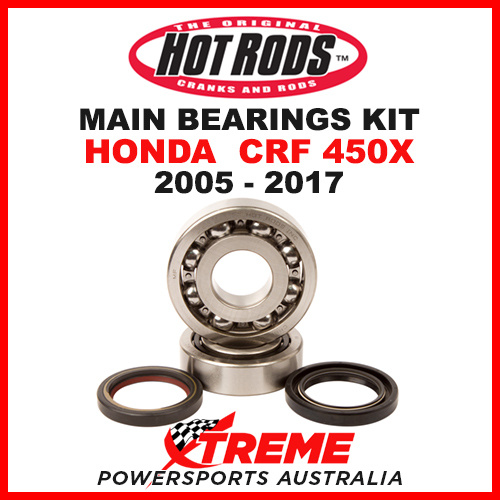 Hot Rods Honda CRF450X CRF 450X 2005-2017 Main Bearing Kit H-K063