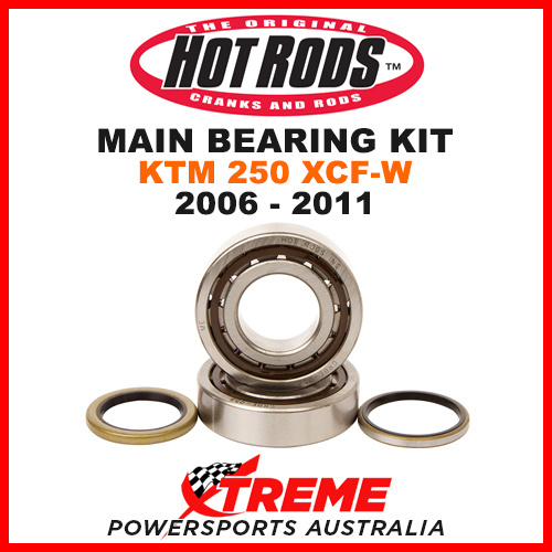 Hot Rods KTM 250 XCF-W XCFW 2006-2011 Main Bearings Kit H-K069
