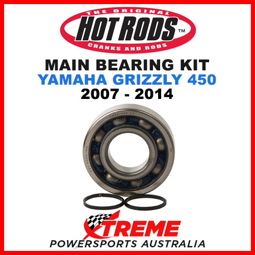 Hot Rods Yamaha Grizzly 450 ATV 2007-2014 Main Bearing Kit H-K081