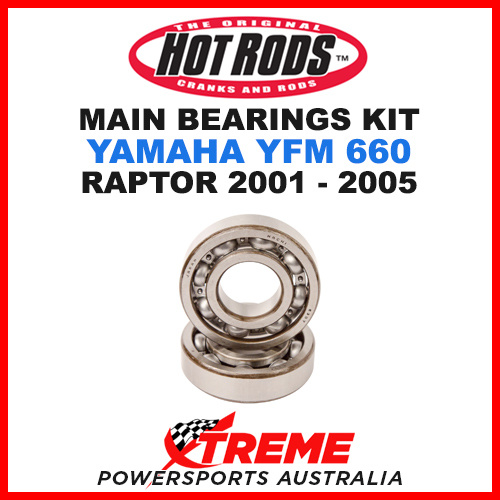Hot Rods Yamaha YFM660 YFM 660 Raptor 2001-2005 Main Bearing Kit H-K240