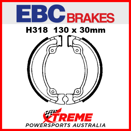 EBC Rear Brake Shoe Honda CBX 250 RSE 1984 H318