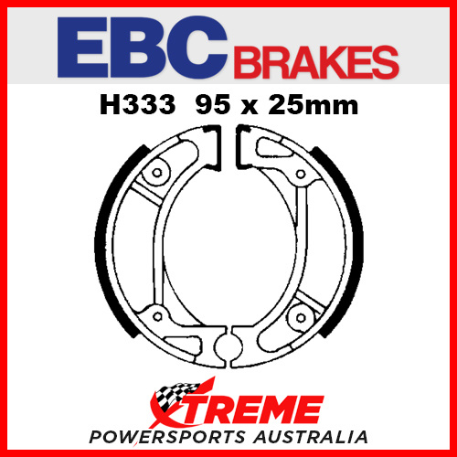 EBC Rear Brake Shoe Honda CHF 50-1/Scoopy 50 2001-2005 H333