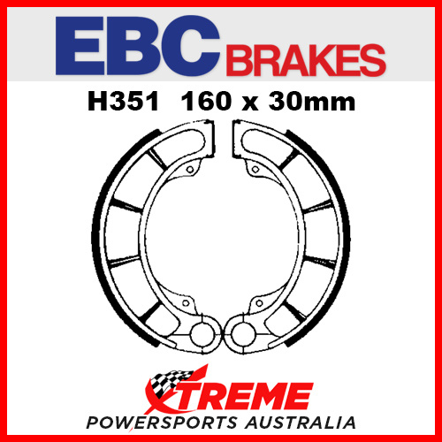 EBC Rear Brake Shoe Honda TRX 350 Rancher ES 4x4/2x4 2000-2005 H351