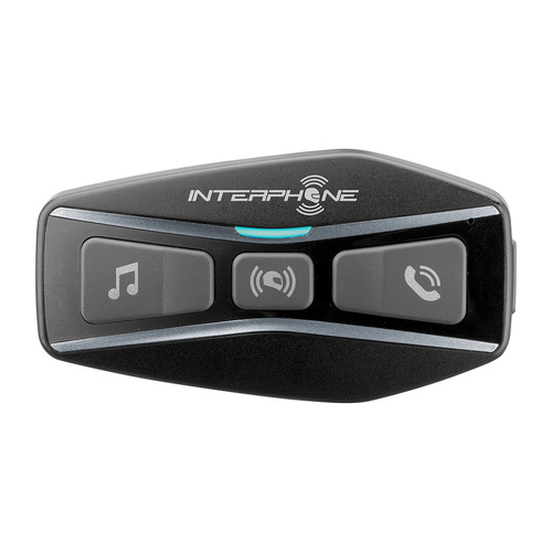 Interphone UCOM4 Dual Bluetooth 5.0 Intercoms Compact 500m Waterproof Audio