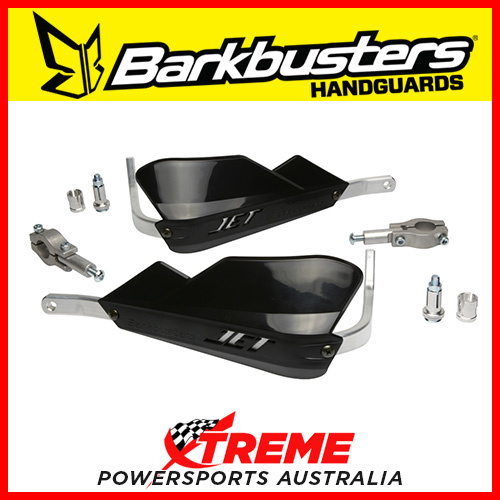 Barkbusters JET Handguard Two Point Mount Straight 22mm Black JET-001-00-BK