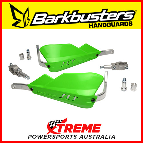 Barkbusters JET Handguard Two Point Mount Straight 22mm Green JET-001-00-GR