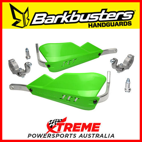 Barkbusters JET Handguard Two Point Mount Tapered 28mm Green JET-002-02-GR