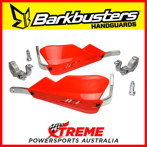 Barkbusters JET Handguard Two Point Mount Tapered 28mm Red JET-002-02-RD