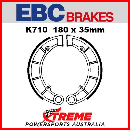 EBC Rear Brake Shoe Kawasaki KVF 300 Prairie 4x4 1999-2002 K710