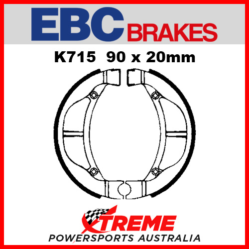 EBC Front Brake Shoe Kawasaki KLX 110 R 2002-2017 K715