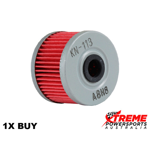 KN-113 Honda TRX500TM 2005-2016 Oil Filter Single