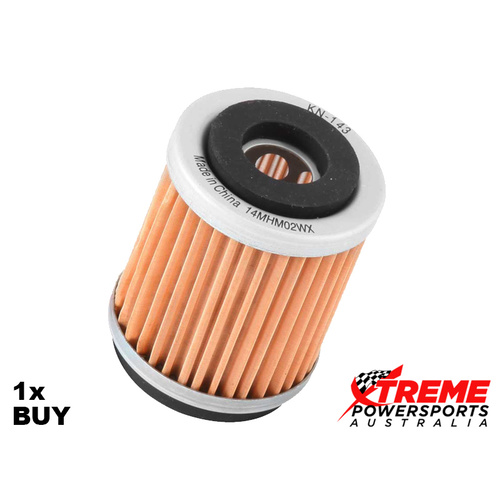 KN-143 Yamaha YFM200DX MOTO-4 1989-1990 Oil Filter Single