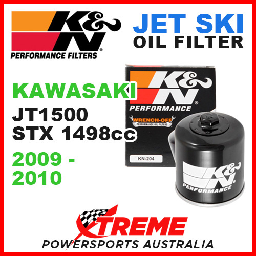 K&N Kawasaki STX 1498cc 2009-2010 Oil Filter PWC Jet Ski KN-204-1 JT1500
