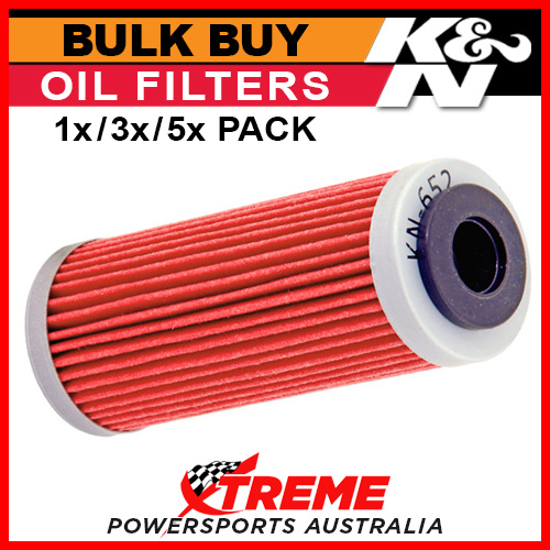 K&N Oil Filter 1,3,5x Buy for Beta RR 400 2011-2014 Replaces 77338005100
