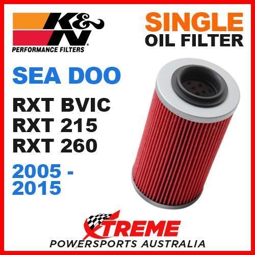 K&N OIL FILTER PWC JET SKI SEA DOO SEADOO RXT BVIC 215 260 2005-2015 KN-556