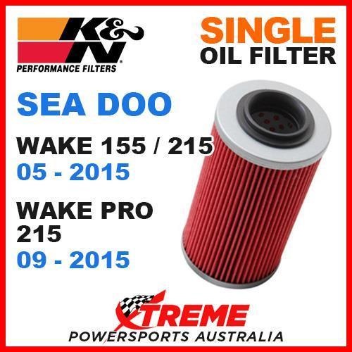 K&N OIL FILTER PWC SKI SEA DOO WAKE 155 2005-2015 WAKE PRO 215 2009-2015 KN-556