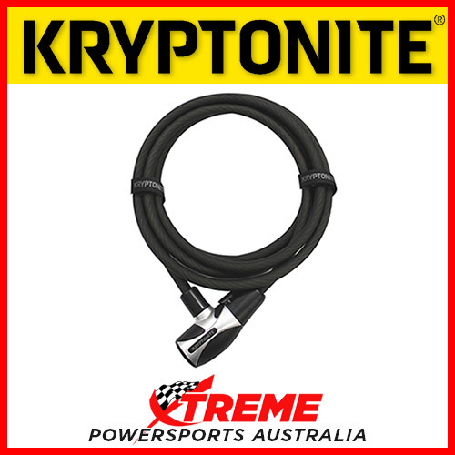Kryptonite Kryptoflex 1230 Braided Steel Keyed Cable Lock 305cm Motorcycle