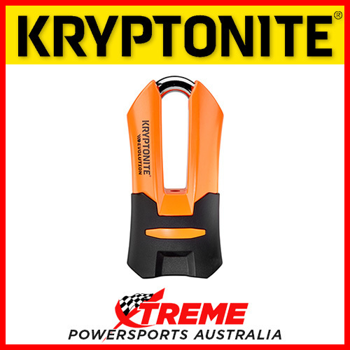 Kryptonite Security Evolution Armored Disc Lock & Key + Pouch Motorcycle