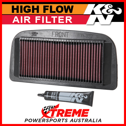 K&N High Flow Air Filter Yamaha YZF-R1 2002-2003 KYA-1002