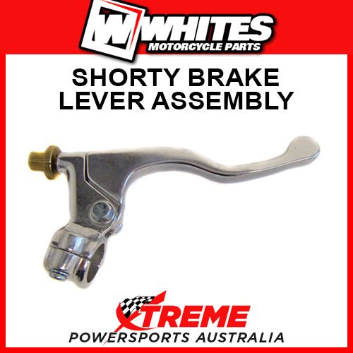 Whites Honda XR200 R 1986-2004 Shorty Brake Lever Assembly Polished LAXR140P