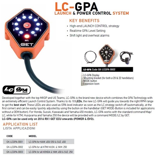Athena GET Husqvarna FE450 2016-2020 Launch Control + GPA