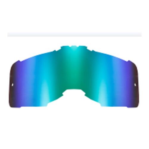 LS2 Aura & Aura Pro Goggle Replacement Green Iridium Lens Anti-Fog