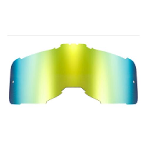 LS2 Aura & Aura Pro Goggle Replacement Yellow Iridium Lens Anti-Fog