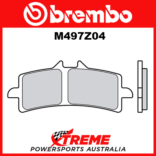 Aprilia RSV4 R 2010 Brembo Competition Only Front Brake Pad M497Z04