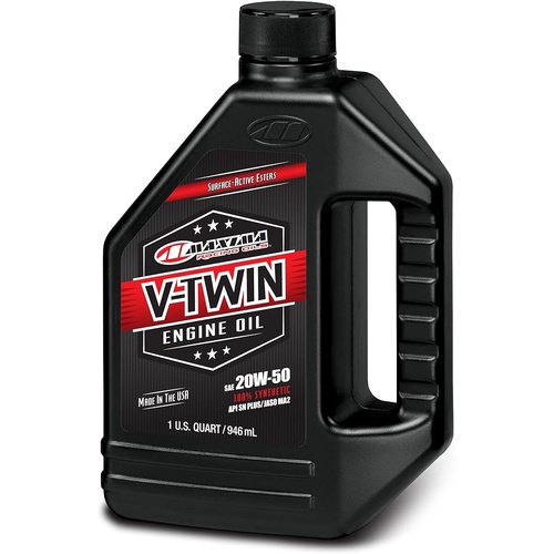 Maxima V-Twin Full Synthetic 20W50 Engine Oil