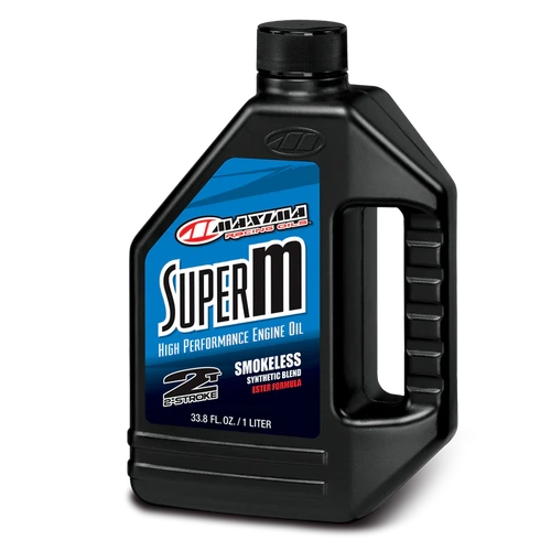 Maxima Super-M Smokeless 2T Synthetic Blend 1L Oil