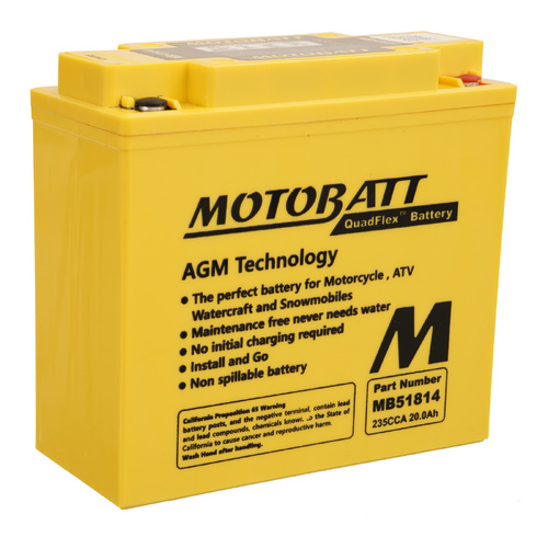 Motobatt AGM Battery for BMW K1200RS 1997-2005