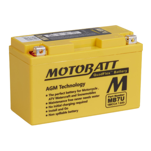 Motobatt AGM Battery for Yamaha NXC125 Cygnus 2007-2017