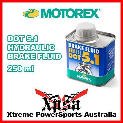 Motorex 250ml DOT 5.1 High-performance Brake Fluid MBFDOT5.1250