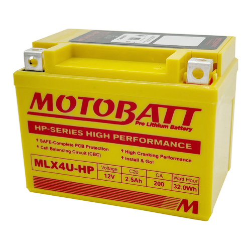 Motobatt Lithium Battery for Honda CRF450X 2005-2024