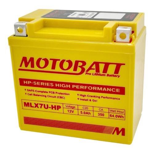 Motobatt Lithium Battery for Gilera Ice 50 2001-2003
