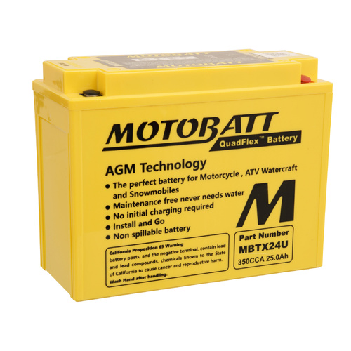 Motobatt AGM Battery for Can-Am Spyder RS SM5 2014-2015