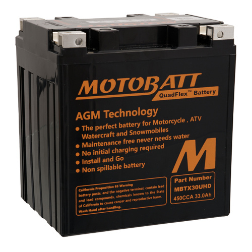 Motobatt AGM Battery for Moto Guzzi V35 III 1986-1991