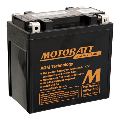 Motobatt AGM Battery for Suzuki GSX1100G 1991-1994
